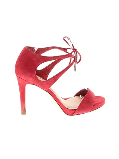 Pre-owned Antonio Melani Sandals In Red