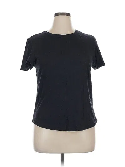Pre-owned Antonio Melani Short Sleeve T-shirt In Black