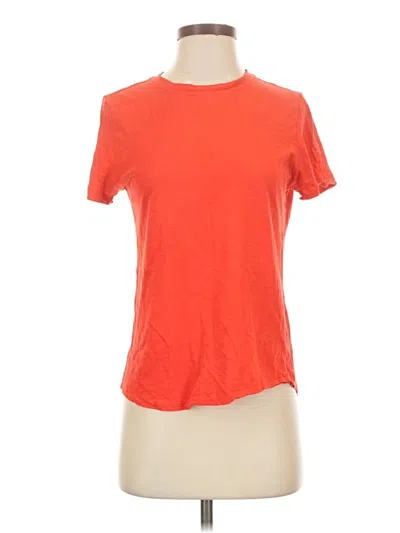 Pre-owned Antonio Melani Short Sleeve T-shirt In Orange