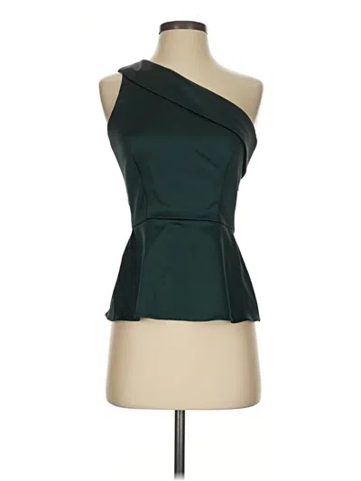 Pre-owned Antonio Melani Sleeveless Blouse In Green