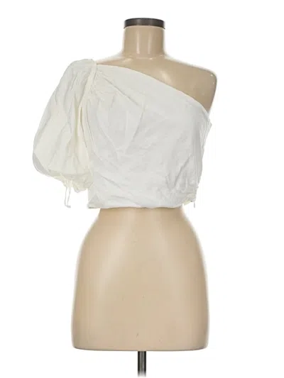 Pre-owned Antonio Melani Sleeveless Blouse In Ivory