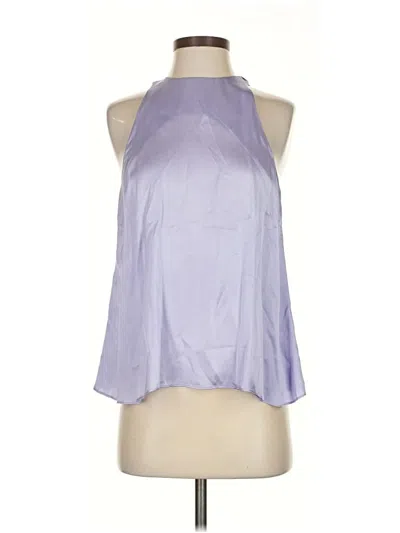 Pre-owned Antonio Melani Sleeveless Blouse In Purple