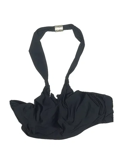 Pre-owned Antonio Melani Swimsuit Top Black Swimwear