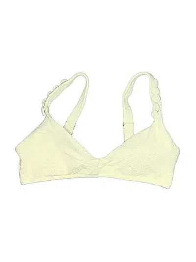 Pre-owned Antonio Melani Swimsuit Top Ivory Swimwear