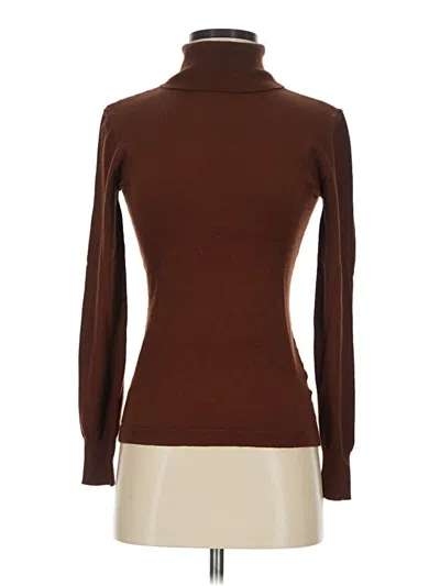 Pre-owned Antonio Melani Turtleneck Sweater In Brown