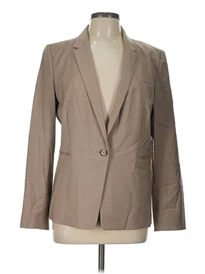 Pre-owned Antonio Melani Wool Blazer Jacket In Tan
