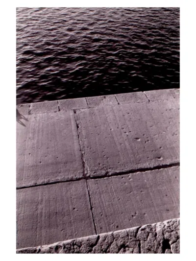Antonio Rojas ''dique Escalera'' Photography On Paper, 12'' X 8'' In Neutral
