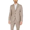 Antony Morato Beige Polyester Suit In Neutral