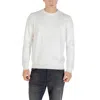 Antony Morato Beige Polyester Sweatshirt In White