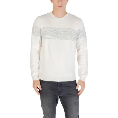 Antony Morato Beige Polyester Sweatshirt In White