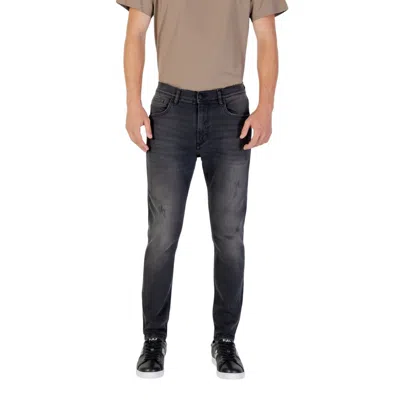 Antony Morato Black Cotton Relaxed Fit Jeans