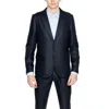 Antony Morato Linen Men's Suit In Black