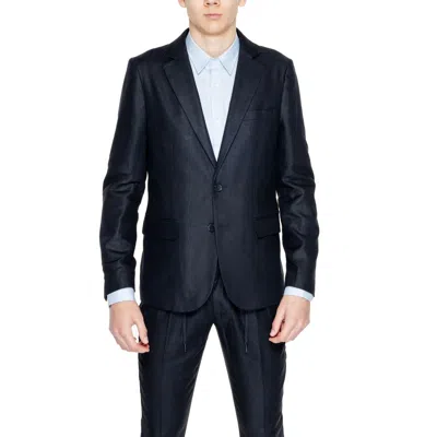 ANTONY MORATO BLACK LINEN SUIT