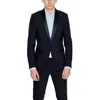 Antony Morato Black Polyester Blazer In Black