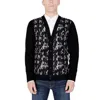 Antony Morato Black Wool Cardigan In Black