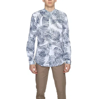 Antony Morato Cotton Men's Shirt In Blue