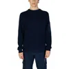 Antony Morato Blue Cotton Sportswear In Blue
