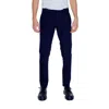 Antony Morato Blue Polyester Pant In Blue