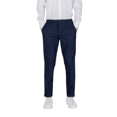 Antony Morato Blue Polyester Skinny Pants