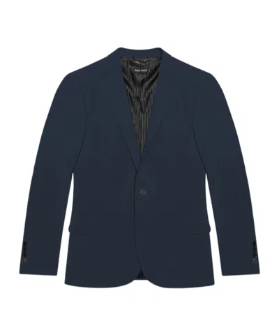 Antony Morato 'bonnie' Slim Fit Jacket In Stretch Viscose Blend Fabric In Blue