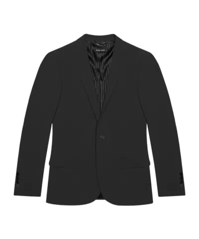 Antony Morato 'bonnie' Slim Fit Jacket In Stretch Viscose Blend Fabric In Black
