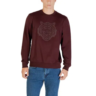 Antony Morato Bordeaux Cotton Sweatshirt In Burgundy