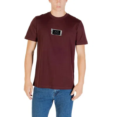 Antony Morato Bordeaux Cotton T-shirt In Burgundy