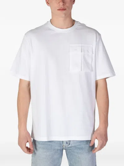 Antony Morato Chest-pocket T-shirt In White