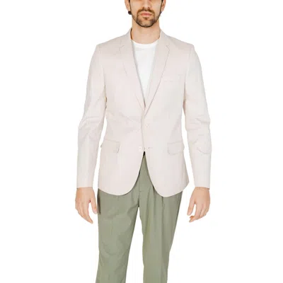 Antony Morato Cream Cotton Men's Blazer In White
