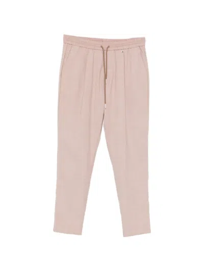 Antony Morato Drawstring Tapered Trousers In Neutral