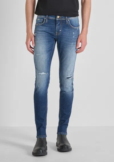 Antony Morato Jeans Man Blue Denim In Other