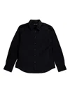 Antony Morato Long-sleeve Button-down Shirt In Black