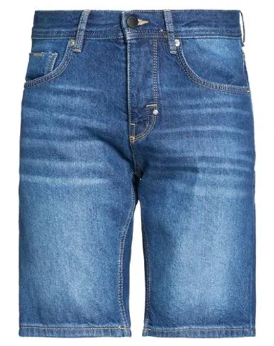 Antony Morato Man Denim Shorts Blue Size 28 Cotton
