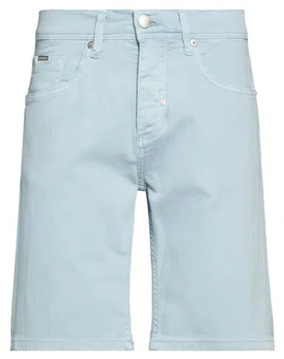 Antony Morato Man Denim Shorts Sky Blue Size 31 Cotton, Elastane