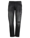 Antony Morato Man Jeans Black Size 34 Cotton, Elastane In Black