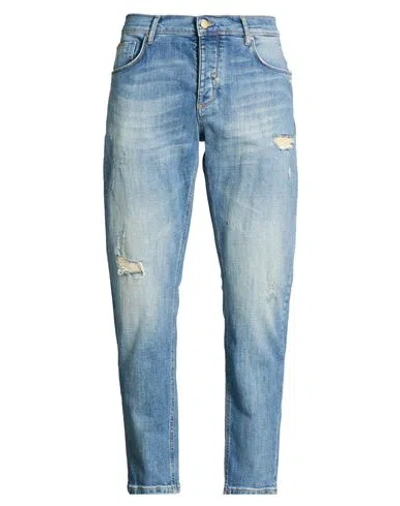 Antony Morato Man Jeans Blue Size 33 Cotton, Elastane