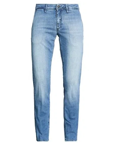 Antony Morato Man Jeans Blue Size 33 Cotton, Elastane