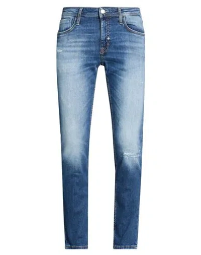 Antony Morato Man Jeans Blue Size 34 Cotton, Elastane