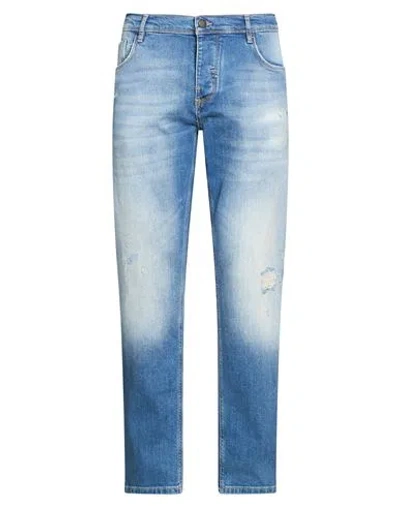 Antony Morato Man Jeans Blue Size 36 Cotton, Elastane