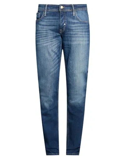Antony Morato Man Jeans Blue Size 36 Cotton, Elastane