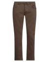 Antony Morato Man Jeans Chocolate Brown Size 34 Cotton, Elastane