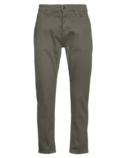 Antony Morato Man Jeans Military Green Size 32 Cotton, Elastane