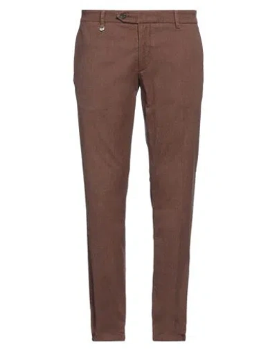 Antony Morato Man Pants Brown Size 30 Cotton, Polyester, Viscose, Elastane