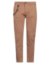 Antony Morato Man Pants Brown Size 34w-34l Cotton, Elastic Fibres In Brown