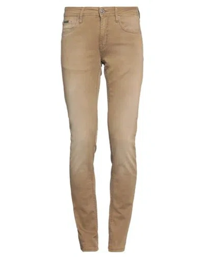 Antony Morato Man Pants Khaki Size 30 Cotton, Polyester, Elastane In Brown