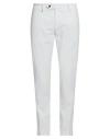 Antony Morato Man Pants Light Grey Size 34 Cotton, Elastane In White