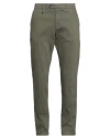 Antony Morato Man Pants Military Green Size 34 Cotton, Elastane