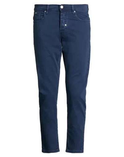 Antony Morato Man Pants Navy Size 30 Cotton, Elastane In Blue