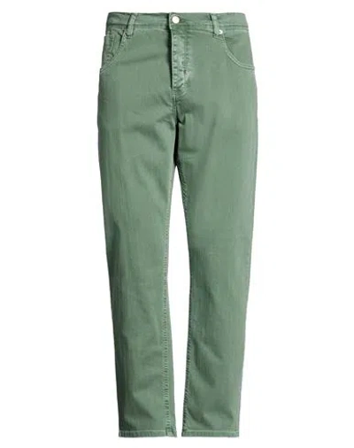 Antony Morato Man Pants Sage Green Size 32 Cotton, Elastane