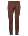 Antony Morato Man Pants Tan Size 32 Cotton, Elastane In Brown